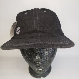 Pepsi adjustable strap hat with tags OSFM Adult Unisex black embroidered logo